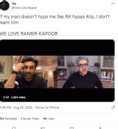 We love Ranbir Kapoor trends; Fans hit back after he gets Cancelled on ...
