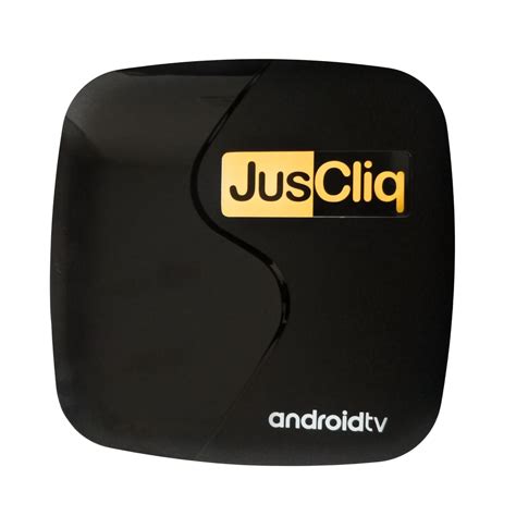 JusCliq Latest Android TV Box Version 15.0 with Bluetooth Voice Remote ...