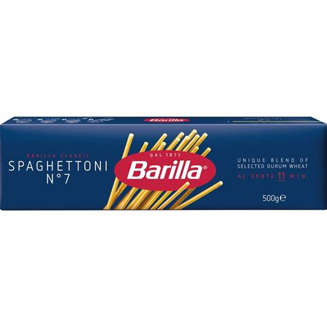 Calories in Barilla Spaghetti No 7 Pasta Spaghettoni calcount