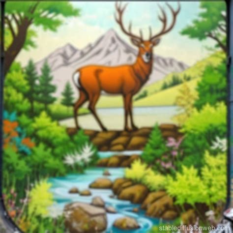 Stunning Nature Landscape | Stable Diffusion Online