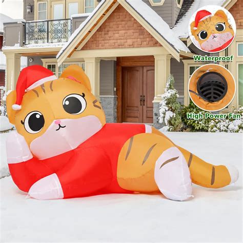 Image result for Christmas Cat Inflatable