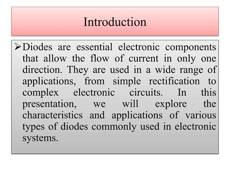 Characteristics and Applications of various Types of Diodes-1.pptx