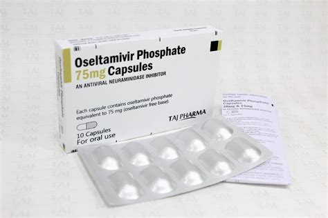 Oseltamivir Phosphate Capsules 75 mg – Manufacturer in India - Taj ...