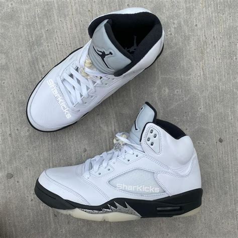 Air Jordan 5 White Black DD0587-110