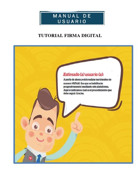 Image result for Tutorial Firma Digital PDF