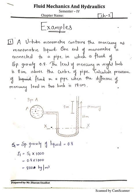 Image result for Fluid Statics Examples