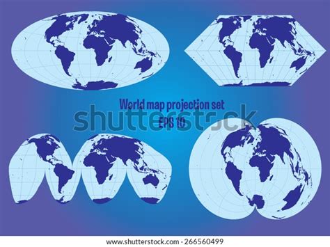 Different World Map Projections 的图像结果