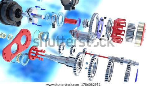 Image result for CGI Engine Exploded View