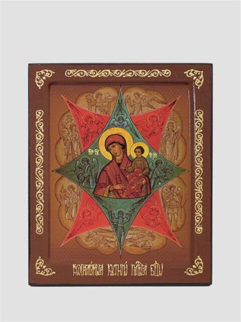 "Неопалимая купина" икона Божией Матери - Иконная мастерская