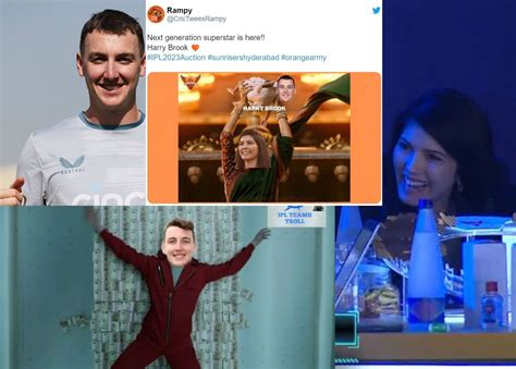 IPL auction: Top 10 funny memes after SRH sign Harry Brook for a ...