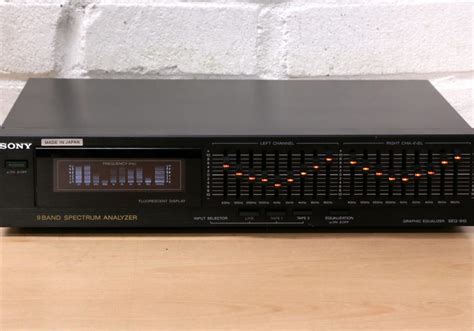 Sony SEQ-V902 Graphic Equaliser Hi-Fi Stereo Separate With Spectrum ...