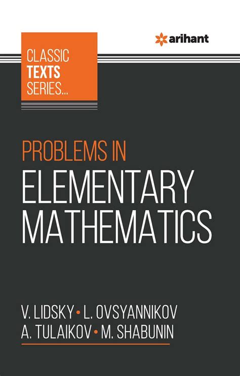 Buy (OLD EDITION) Problems In Elementary Mathematics Book Online at Low ...