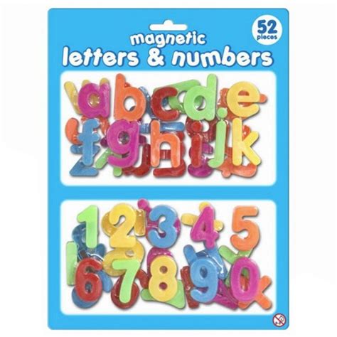 Magnetic Letters and Numbers - Fun Learning