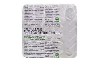 Tripleacal Fd 300 Mg1000 Iu Tablet 10 - Uses, Side Effects, Dosage ...