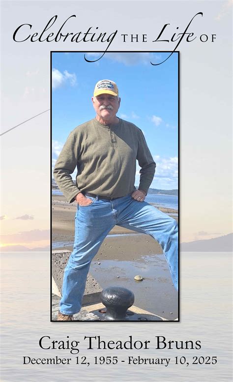 Craig Bruns Obituary February 10, 2025 - Schoeneberger Funeral ...