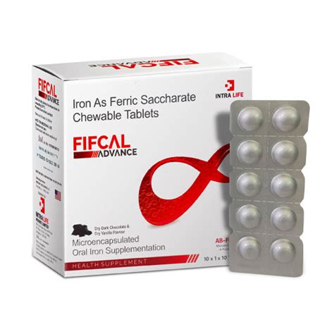 FIFCAL ADVANCE CHEWABLE Tablets INTRA LIFE