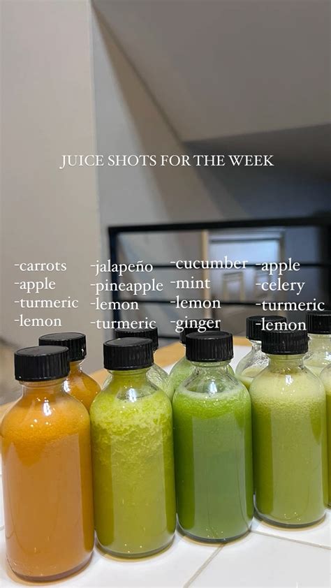 For your next juice shot week!! | Healthy drinks recipes, Healthy ...