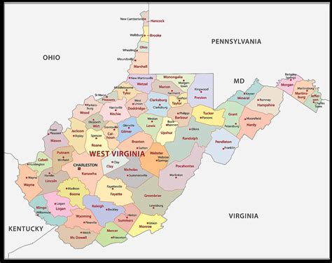 Unveiling West Virginia: A Comprehensive Guide To Its Counties And ...