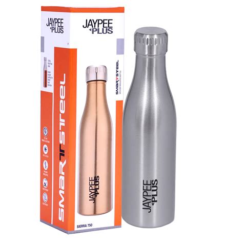 Buy Jaypee Plus Sierra 750 Stainless Steel Water Bottle, 750 ml ...