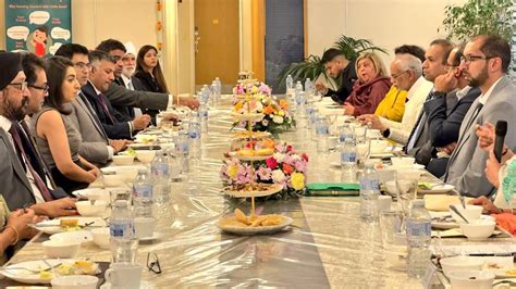 High Commissioner Vikram Doraiswami met with the Indian Origin ...