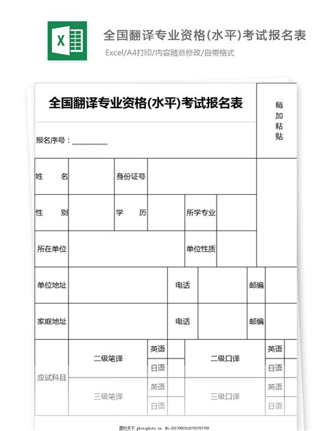 全国翻译资格考试CATTI报名流程及免冠证件照片处理教程 - 知乎