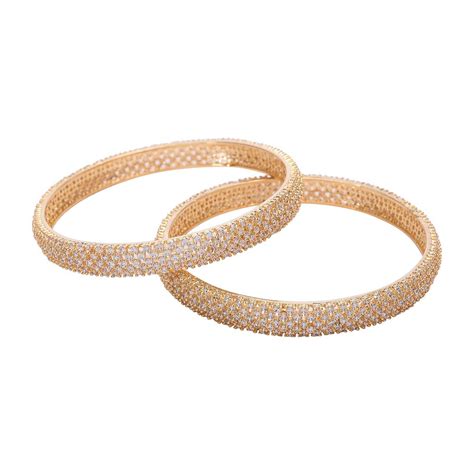 Handmade CZ Bangles: The Ultimate Statement Jewelry Piece – Ratnavali ...
