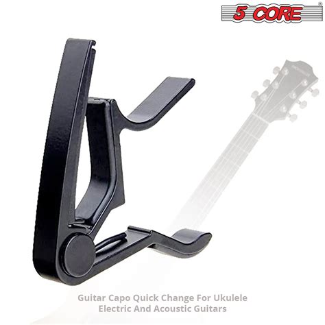 Buy 5 Core Guitar Capo Acoustic Clip Guitar String Instrument Clamp ...
