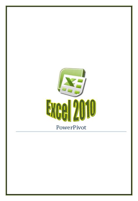 PowerPivot Tutorial 2010 的图像结果
