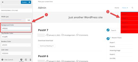 Image result for Change Menu Color WordPress