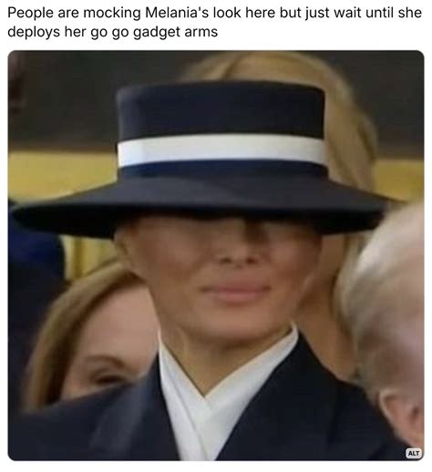 28 Of The Funniest Melania Hat Memes From Trump's Inauguration