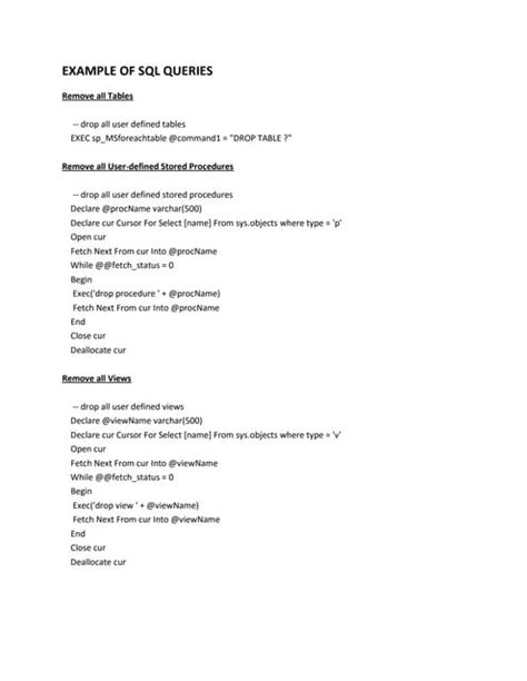 Image result for SQL Database Query Examples