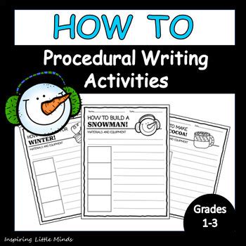 Image result for Procedural Writing Activities