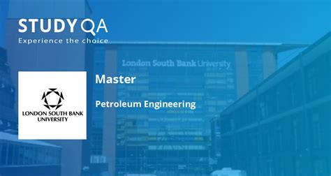 StudyQA — Master: Petroleum Engineering — London South Bank University