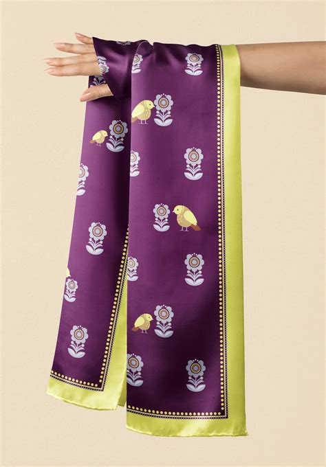 Whimsical Wings Silk Stole | Thee Modern Roots