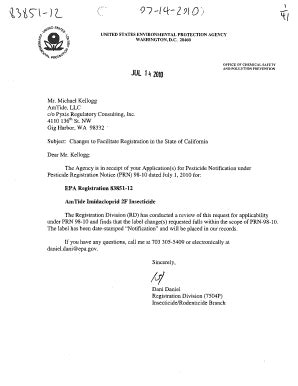 Fillable Online U.S. EPA, Pesticides, Label, AMTIDE IMIDACLOPRID 2F ...