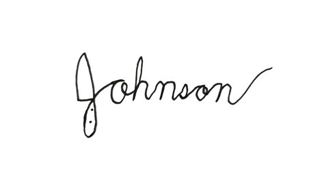 Johnson Knife signature – Johnson Knives