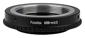 Fotodiox 10LA-M39-M43S Lens Mount Adapter Leica M39 (39MM x 1 Thread ...