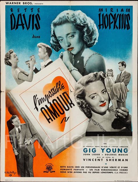 Old Acquaintance 1943 Bette Davis Vintage Movie Poster