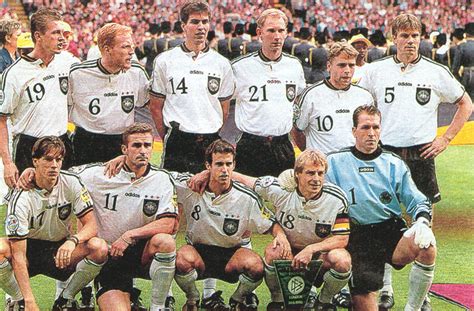 Euro 1996, le maglie dei gruppi C e D con l