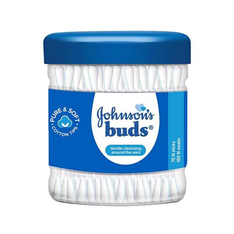 "Johnson's Cotton Buds 150 Swabs - Gentle and Versatile Ear and Skin Care"