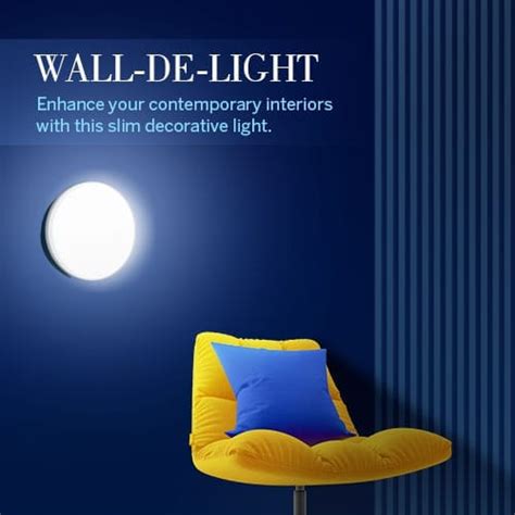 Halonix Prime 12W Round Wall De-Light Slim Surface downlighter | CCT ...