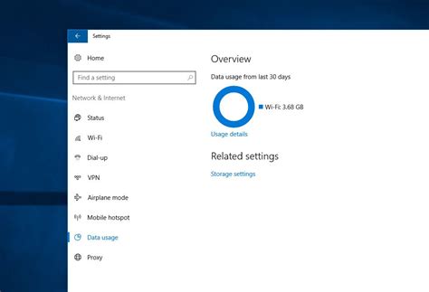 Image result for Data Usage PC Windows 10