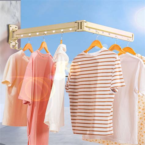 Buy Clothes Drying Rack Folding Indoor Wall ed Drying Rack Clothing ...