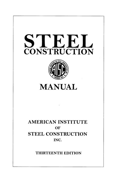 Image result for AISC Steel Manual 16th Edition