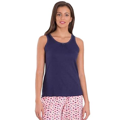 Jockey Women's Cotton Lace Back Tank Top (RX11-0105-CNAVY_Small ...