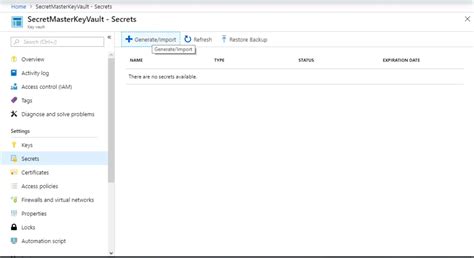 Image result for Create Azure Key Vault