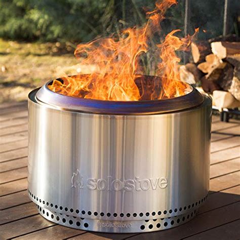 Solo Stove Yukon Fire Pit - Largest 30 inch Outdoor Smokeless Fire Pit ...