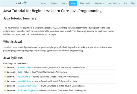 Image result for Complete Java Tutorials