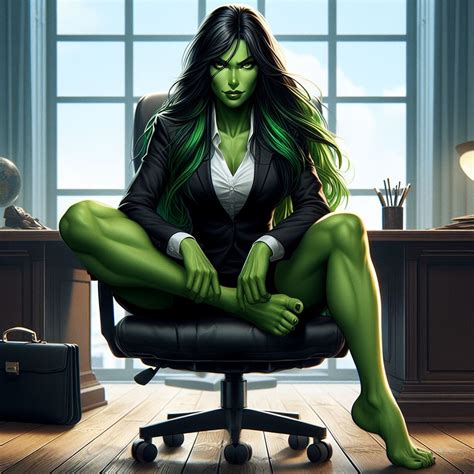 She-Hulk feet-model AI by Skralionic on DeviantArt