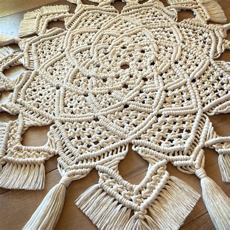 Macrame Table Instructions 的图像结果